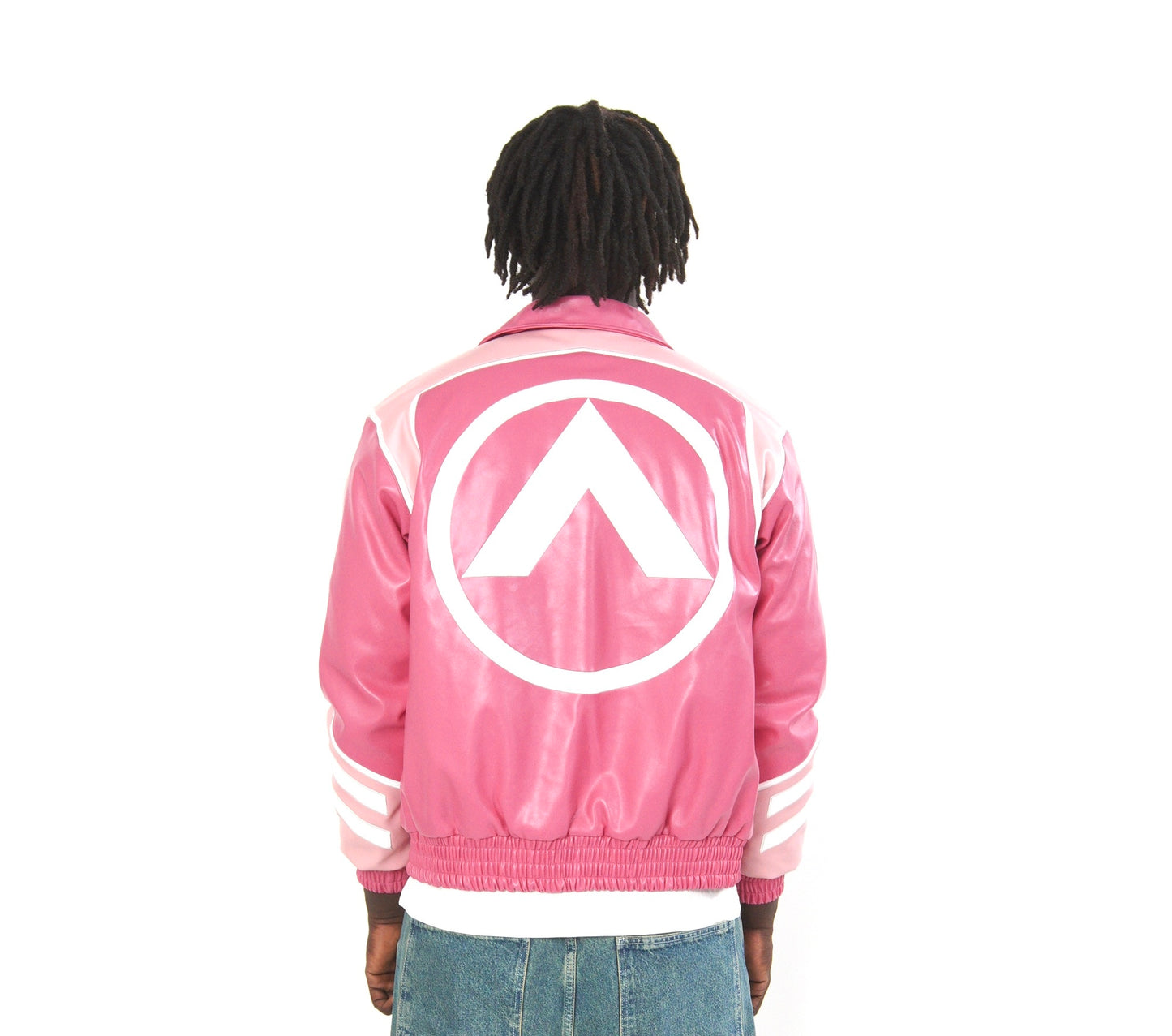 DAKOBE VINTAGE FAUX LEATHER JACKET