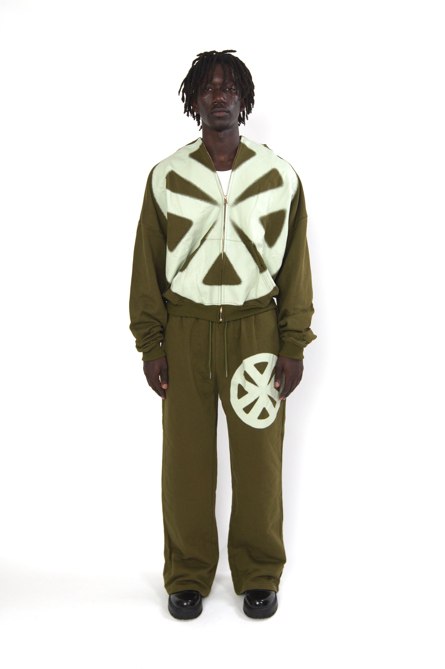 VON OLIVIER GREEN S3 SWEAT SUIT